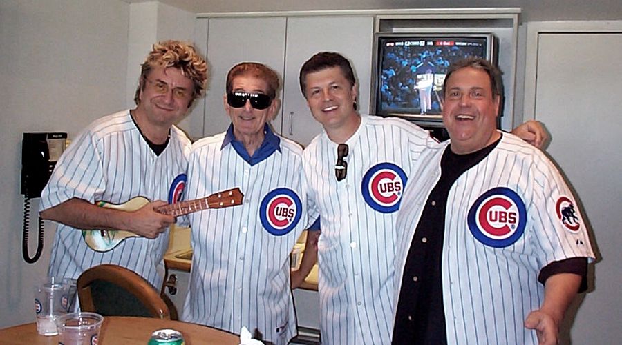 Jim Peterik, Dick Biondi, Carl Giammarese and Ronnie Rice